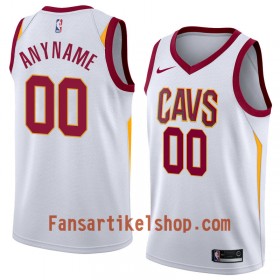 NBA Cleveland Cavaliers Trikot Benutzerdefinierte Nike 2017-18 Weiß Swingman - Herren
